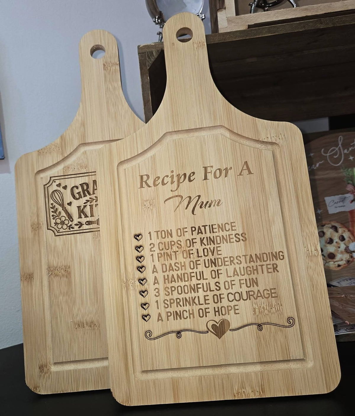 Engraved cutting boards